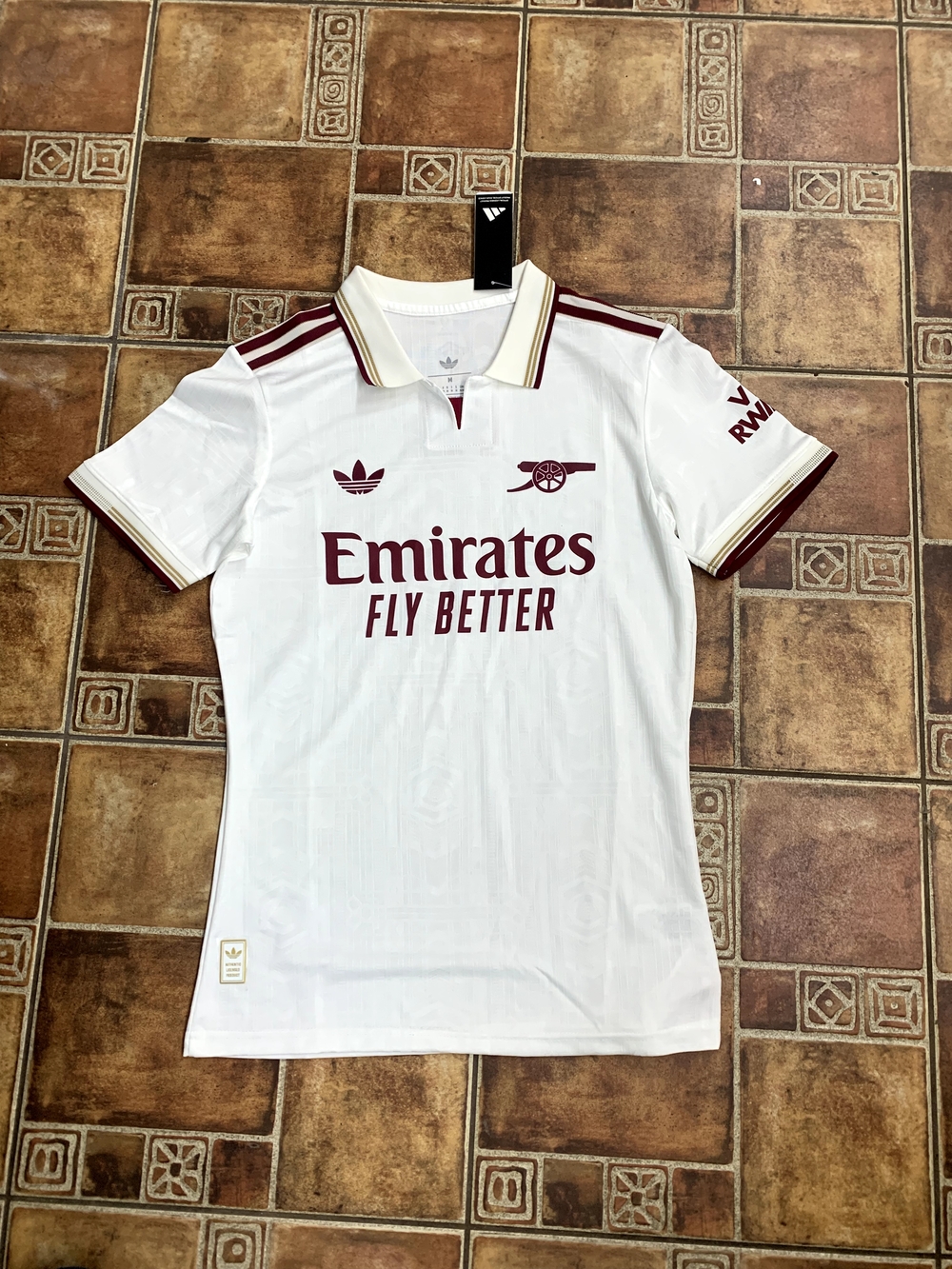 adidas Originals Arsenal 2025/26 Third Kit Player Jersey Size M